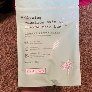 Frank body coconut coffee scrub